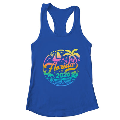 Florida 2026 Family Vacation Beach Matching Group Shirt & Tank Top | teecentury