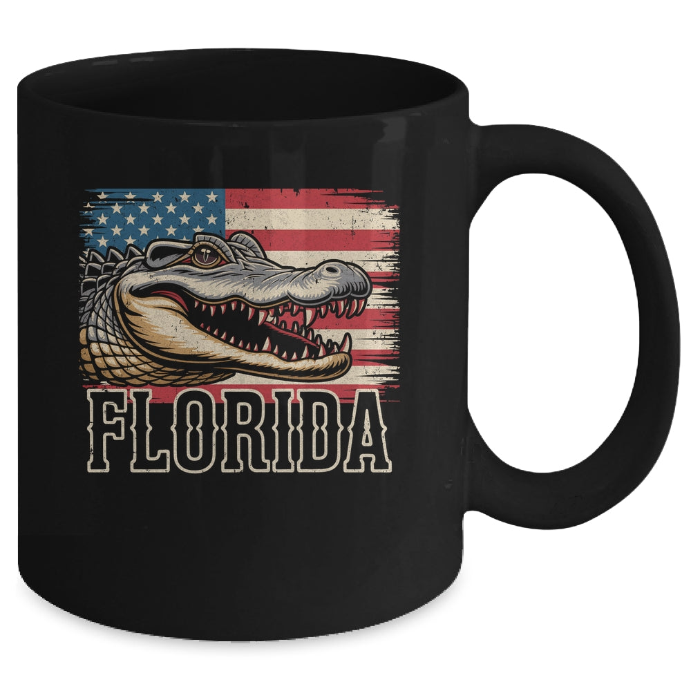 Florida Alligator Funny Everglades National Park Souvenir Mug | teecentury