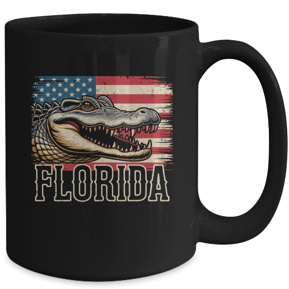 Florida Alligator Funny Everglades National Park Souvenir Mug | teecentury
