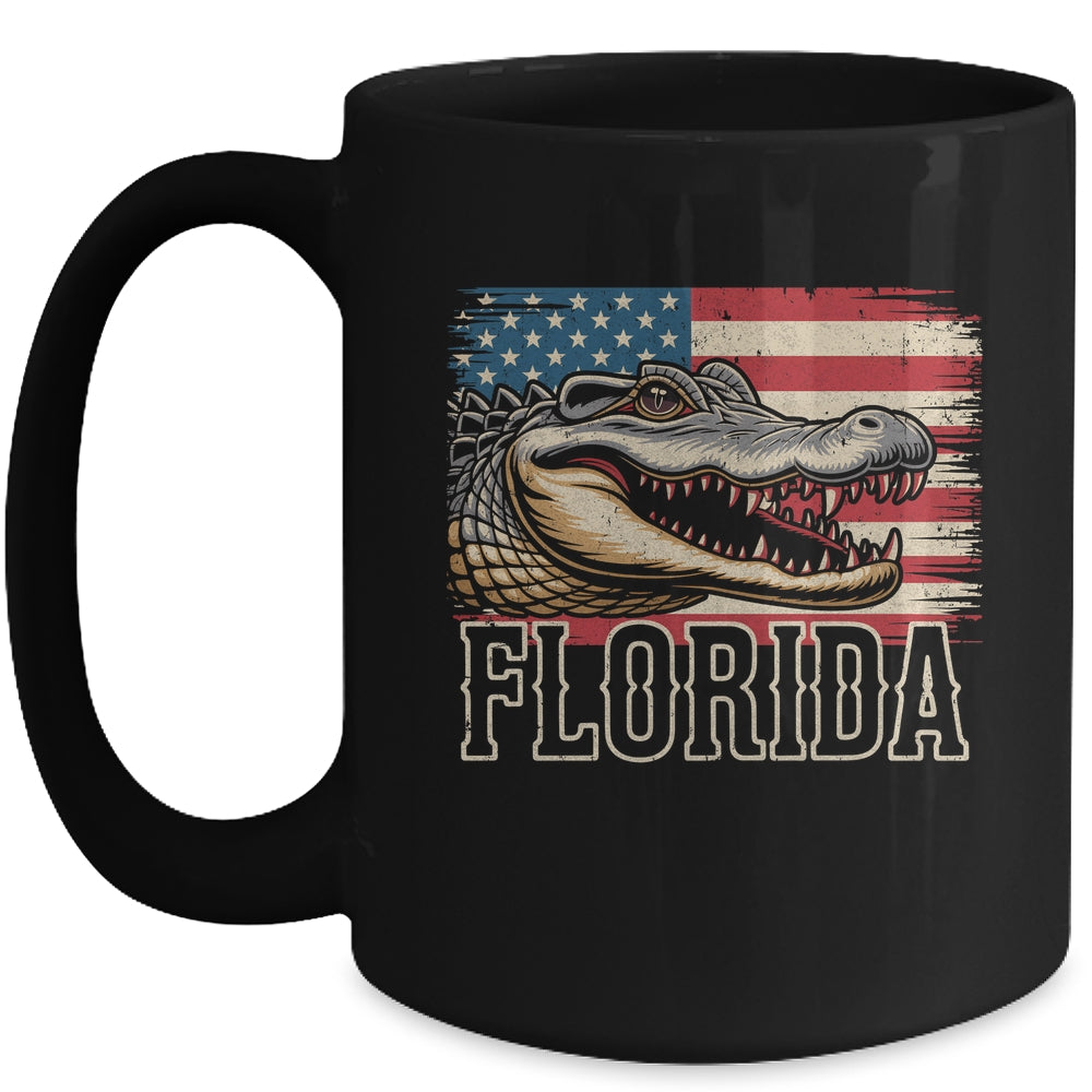 Florida Alligator Funny Everglades National Park Souvenir Mug | teecentury