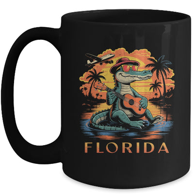 Florida Beach Vacation Summer Cool Alligator Cute Alligator Mug | teecentury