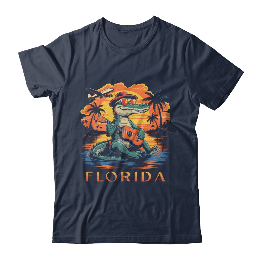 Florida Beach Vacation Summer Cool Alligator Cute Alligator Shirt & Tank Top | teecentury