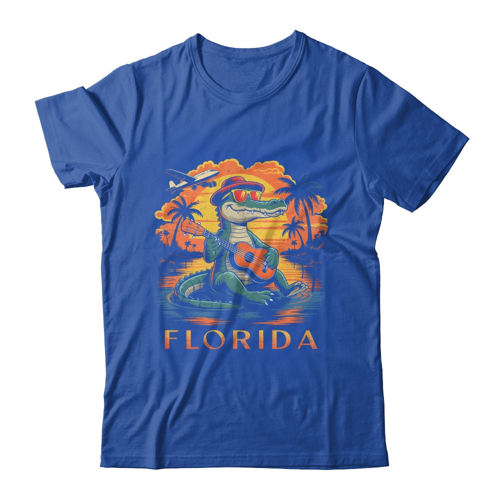 Florida Beach Vacation Summer Cool Alligator Cute Alligator Shirt & Tank Top | teecentury
