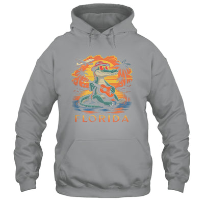 Florida Beach Vacation Summer Cool Alligator Cute Alligator Shirt & Tank Top | teecentury