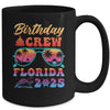 Florida Birthday Crew Vacation Cruise 2025 Summer Trip Group Mug | teecentury
