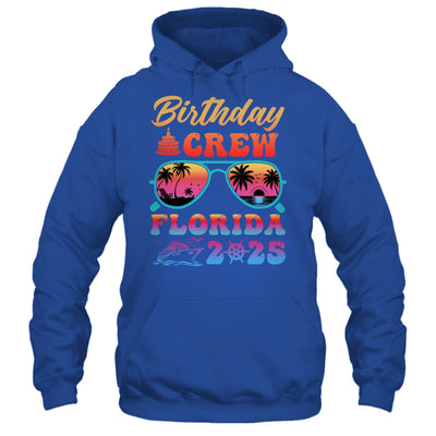 Florida Birthday Crew Vacation Cruise 2025 Summer Trip Group Shirt & Tank Top | teecentury