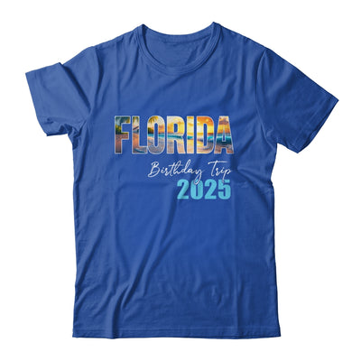 Florida Birthday Trip 2025 Vacation Party Crew Cruise Shirt & Tank Top | teecentury