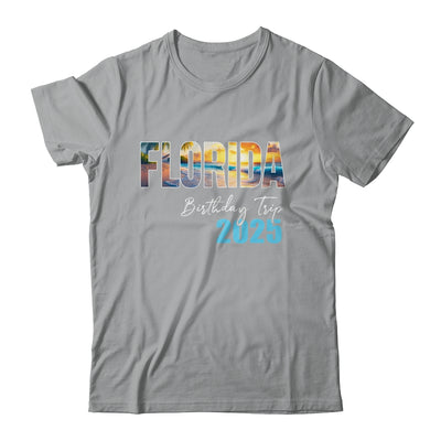 Florida Birthday Trip 2025 Vacation Party Crew Cruise Shirt & Tank Top | teecentury