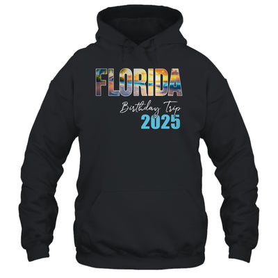 Florida Birthday Trip 2025 Vacation Party Crew Cruise Shirt & Tank Top | teecentury