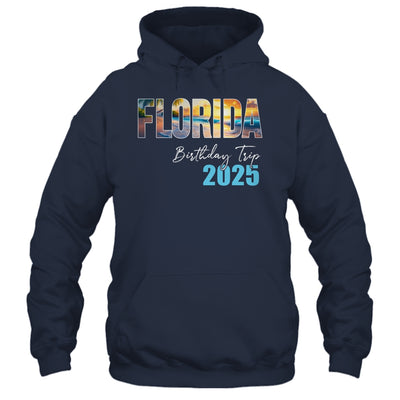 Florida Birthday Trip 2025 Vacation Party Crew Cruise Shirt & Tank Top | teecentury