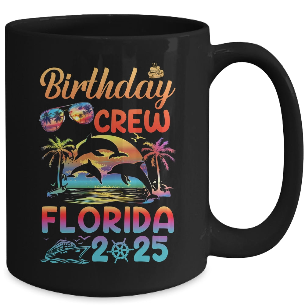 Florida Birthday Trip Vacation 2025 Matching Group Mug | teecentury
