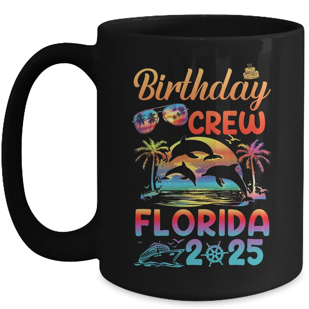 Florida Birthday Trip Vacation 2025 Matching Group Mug | teecentury