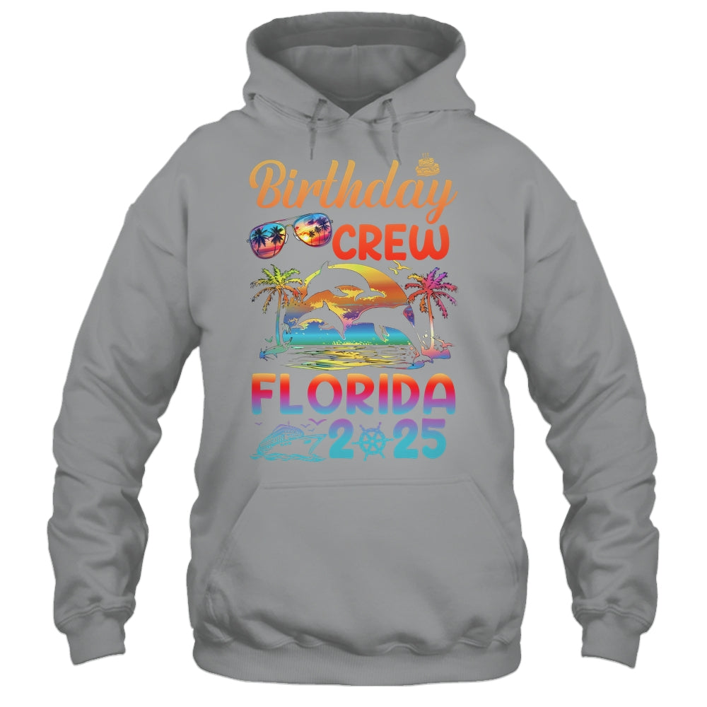 Florida Birthday Trip Vacation 2025 Matching Group Shirt & Tank Top | teecentury