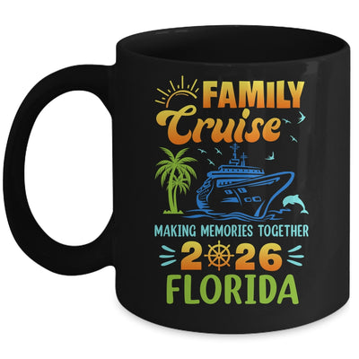 Florida Cruise 2026 Family Friends Group Vacation Matching Mug | teecentury