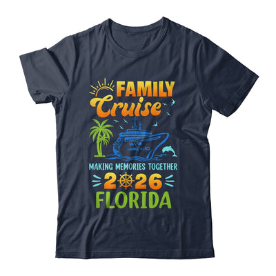 Florida Cruise 2026 Family Friends Group Vacation Matching Shirt & Tank Top | teecentury