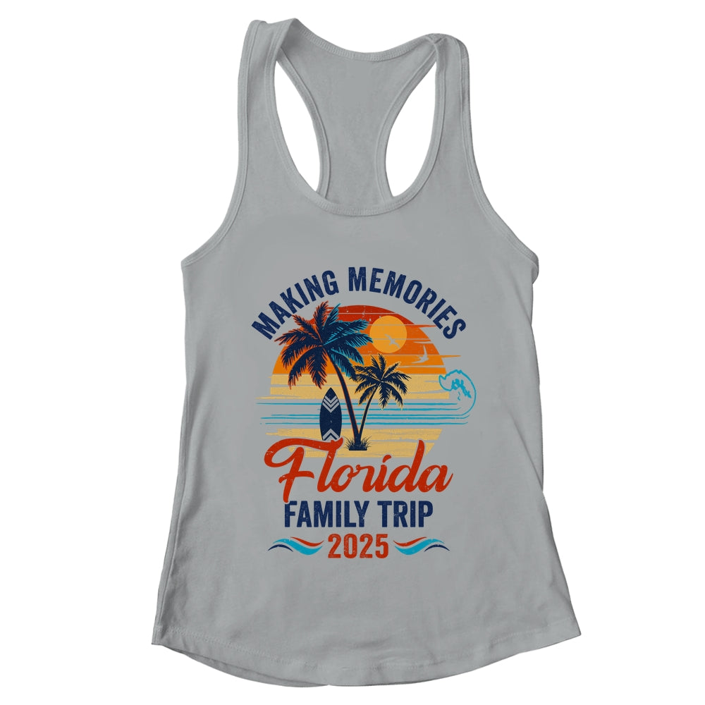 Florida Family Vacation 2025 Making Memories Together Trip Shirt & Tank Top | teecentury