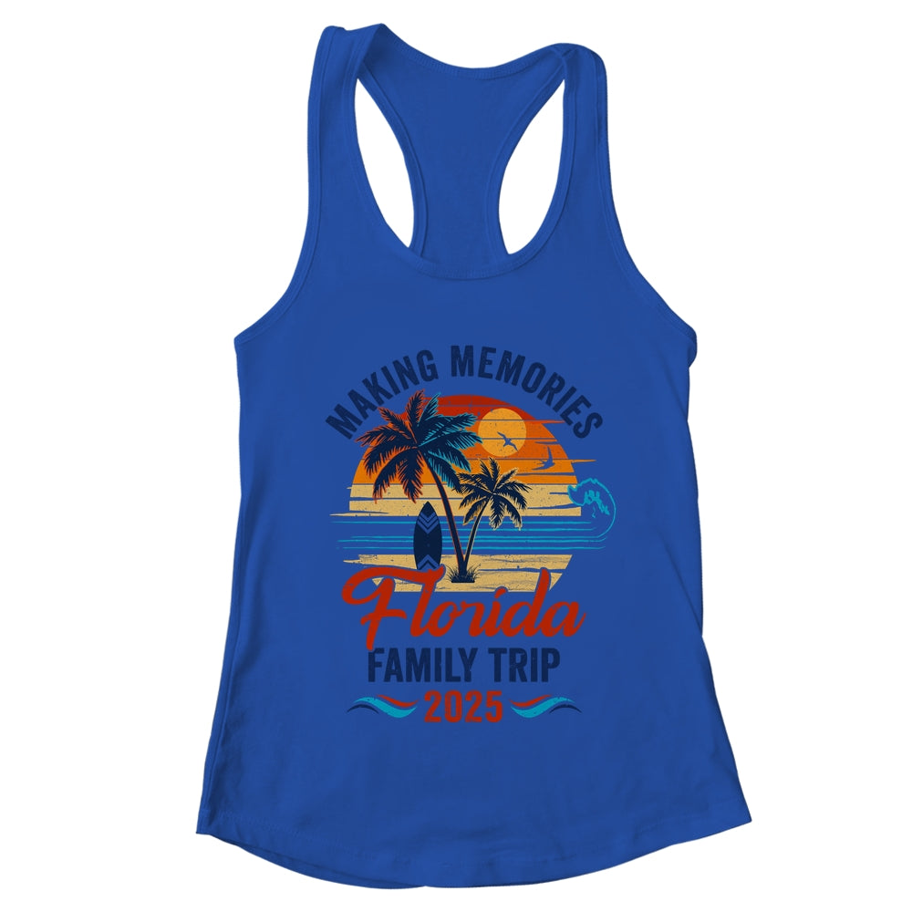 Florida Family Vacation 2025 Making Memories Together Trip Shirt & Tank Top | teecentury