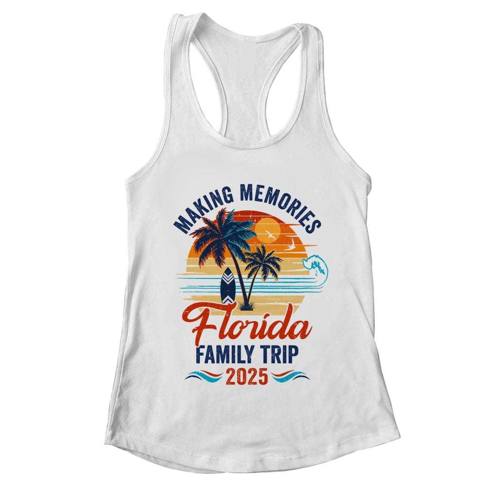 Florida Family Vacation 2025 Making Memories Together Trip Shirt & Tank Top | teecentury