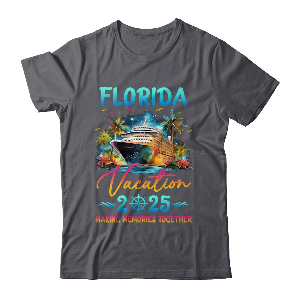 Florida Family Vacation 2025 Matching Group Summer Shirt & Tank Top | teecentury
