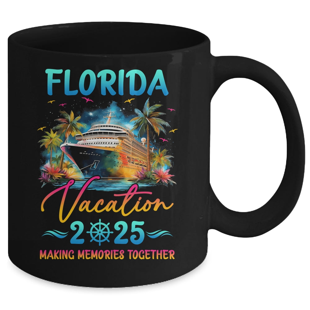 Florida Family Vacation 2025 Matching Group Summer Mug | teecentury