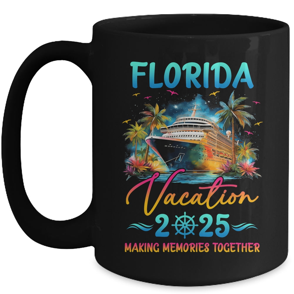 Florida Family Vacation 2025 Matching Group Summer Mug | teecentury