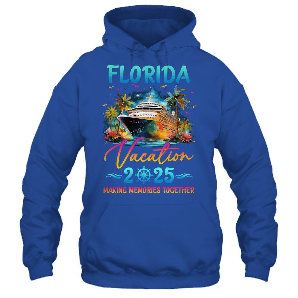 Florida Family Vacation 2025 Matching Group Summer Shirt & Tank Top | teecentury