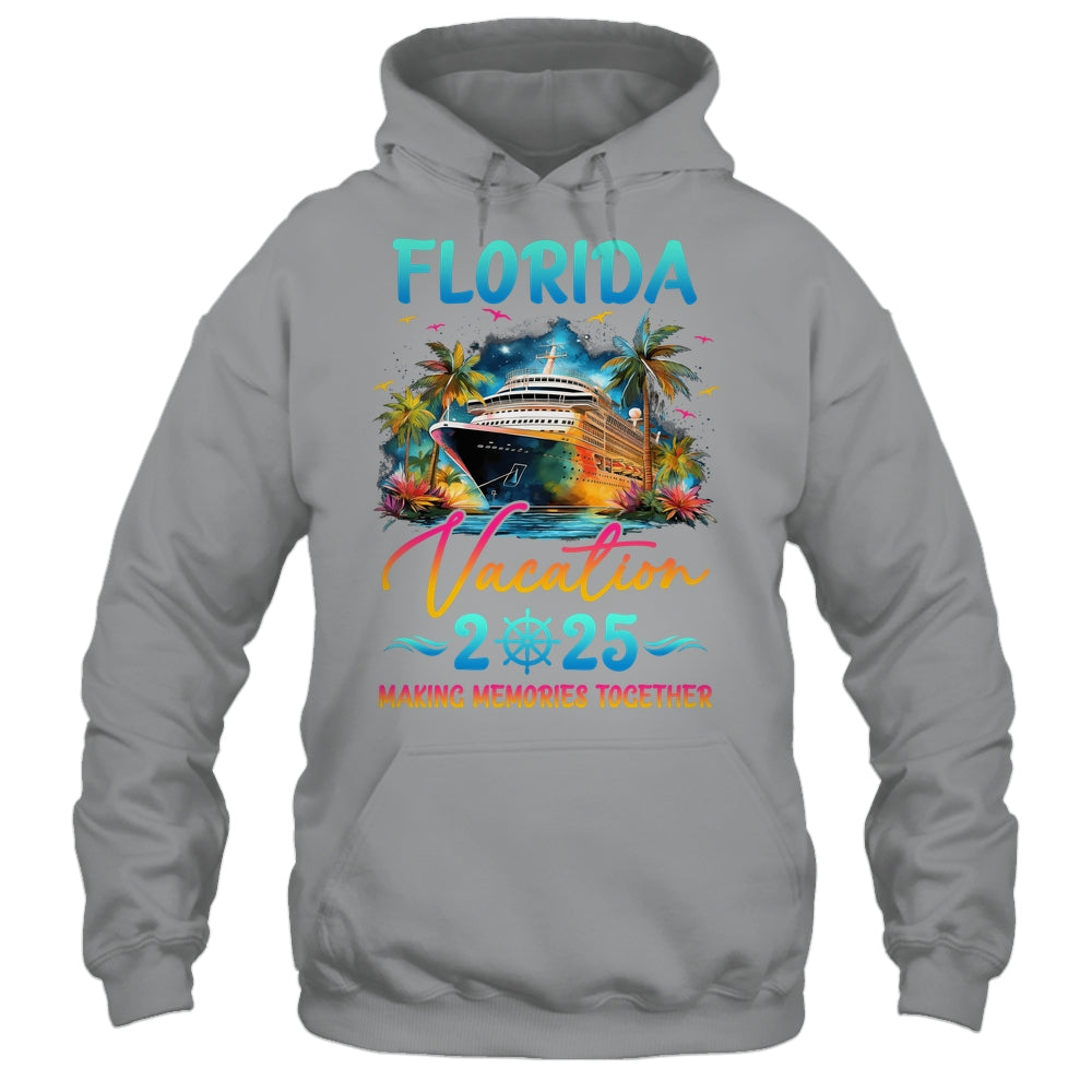 Florida Family Vacation 2025 Matching Group Summer Shirt & Tank Top | teecentury