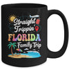 Florida Family Vacation 2025 Straight Trippin Trip Mug | teecentury