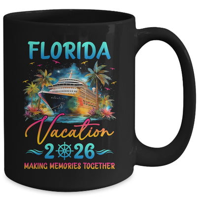 Florida Family Vacation 2026 Matching Group Summer Mug | teecentury