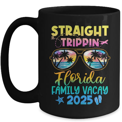 Florida Family Vacay Vacation 2025 Straight Trippin Mug | teecentury