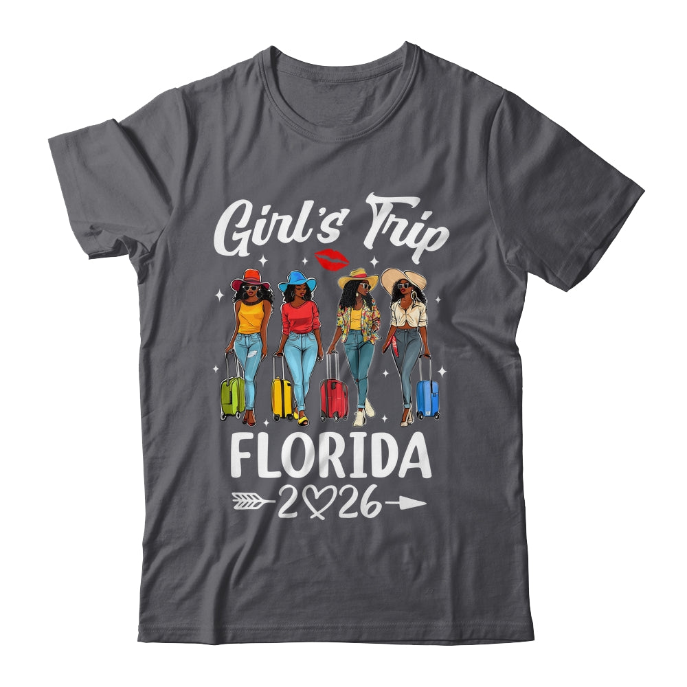Florida Girls Trip 2026 Birthday Squad Women Vacation Shirt & Tank Top | teecentury