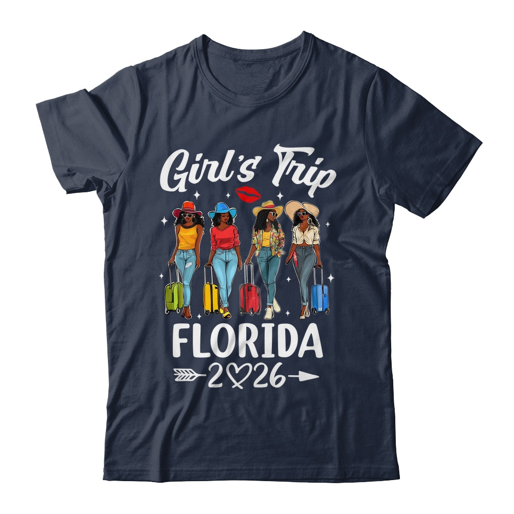 Florida Girls Trip 2026 Birthday Squad Women Vacation Shirt & Tank Top | teecentury