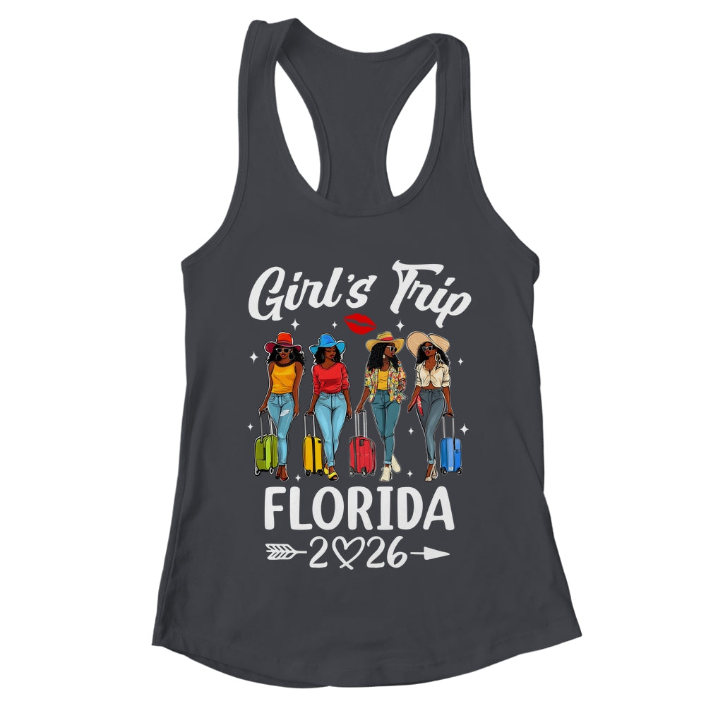 Florida Girls Trip 2026 Birthday Squad Women Vacation Shirt & Tank Top | teecentury