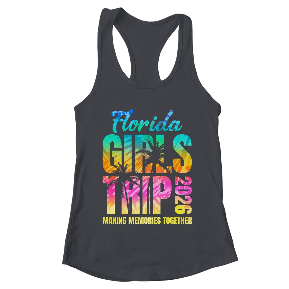Florida Girls Trip 2026 Vacation Weekend Matching Summer Shirt & Tank Top | teecentury