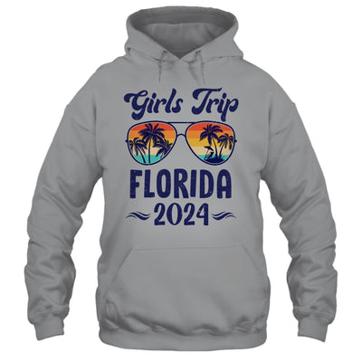 Florida Girls Trip Beach Vacation 2024 Matching Group Shirt & Tank Top | teecentury