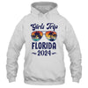 Florida Girls Trip Beach Vacation 2024 Matching Group Shirt & Tank Top | teecentury