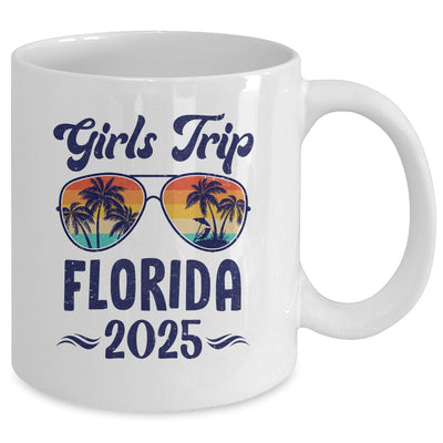 Florida Girls Trip Beach Vacation 2025 Matching Group Mug | teecentury