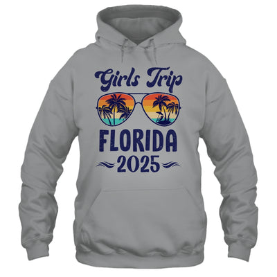 Florida Girls Trip Beach Vacation 2025 Matching Group Shirt & Tank Top | teecentury
