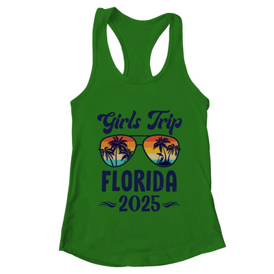 Florida Girls Trip Beach Vacation 2025 Matching Group Shirt & Tank Top | teecentury
