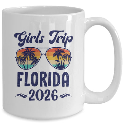 Florida Girls Trip Beach Vacation 2026 Matching Group Mug | teecentury
