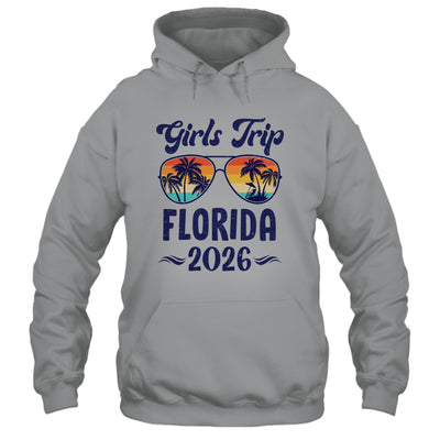 Florida Girls Trip Beach Vacation 2026 Matching Group Shirt & Tank Top | teecentury