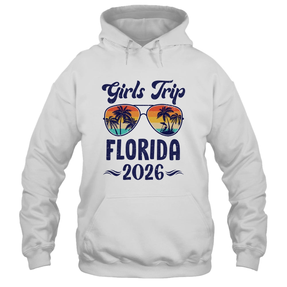 Florida Girls Trip Beach Vacation 2026 Matching Group Shirt & Tank Top | teecentury