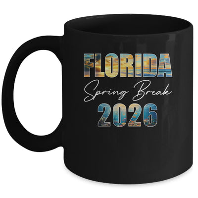 Florida Spring Break 2026 Summer Vacation Beach Mug | teecentury