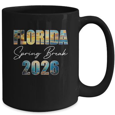 Florida Spring Break 2026 Summer Vacation Beach Mug | teecentury