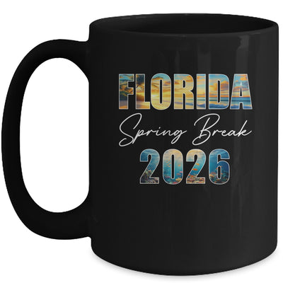 Florida Spring Break 2026 Summer Vacation Beach Mug | teecentury