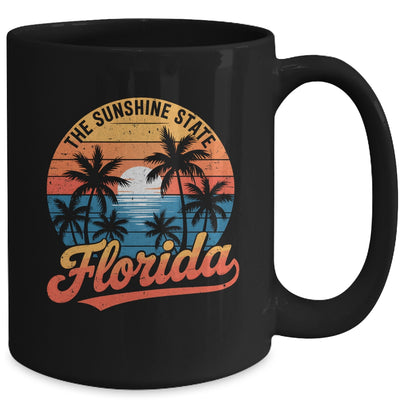 Florida Sunshine State Vintage Florida Sunset Vacation Mug | teecentury