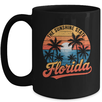 Florida Sunshine State Vintage Florida Sunset Vacation Mug | teecentury