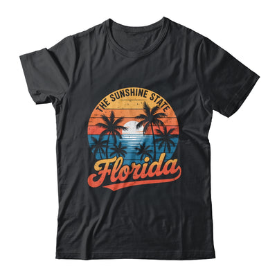 Florida Sunshine State Vintage Florida Sunset Vacation Shirt & Tank Top | teecentury
