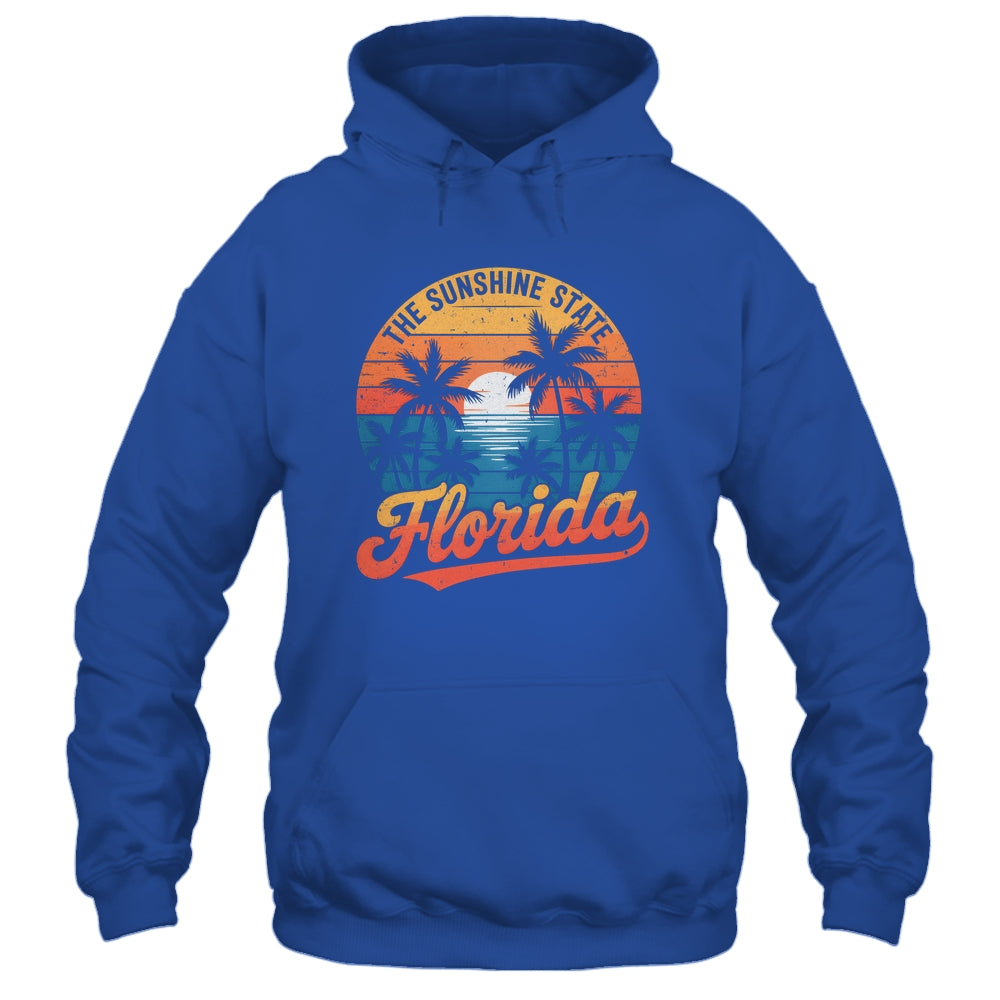 Florida Sunshine State Vintage Florida Sunset Vacation Shirt & Tank Top | teecentury