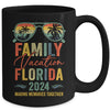 Florida Vacation 2024 Matching Family Group Summer Mug | teecentury